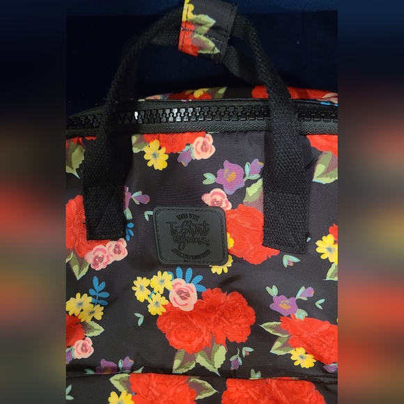 Floral Convertible Backpack - Picture 2 of 4